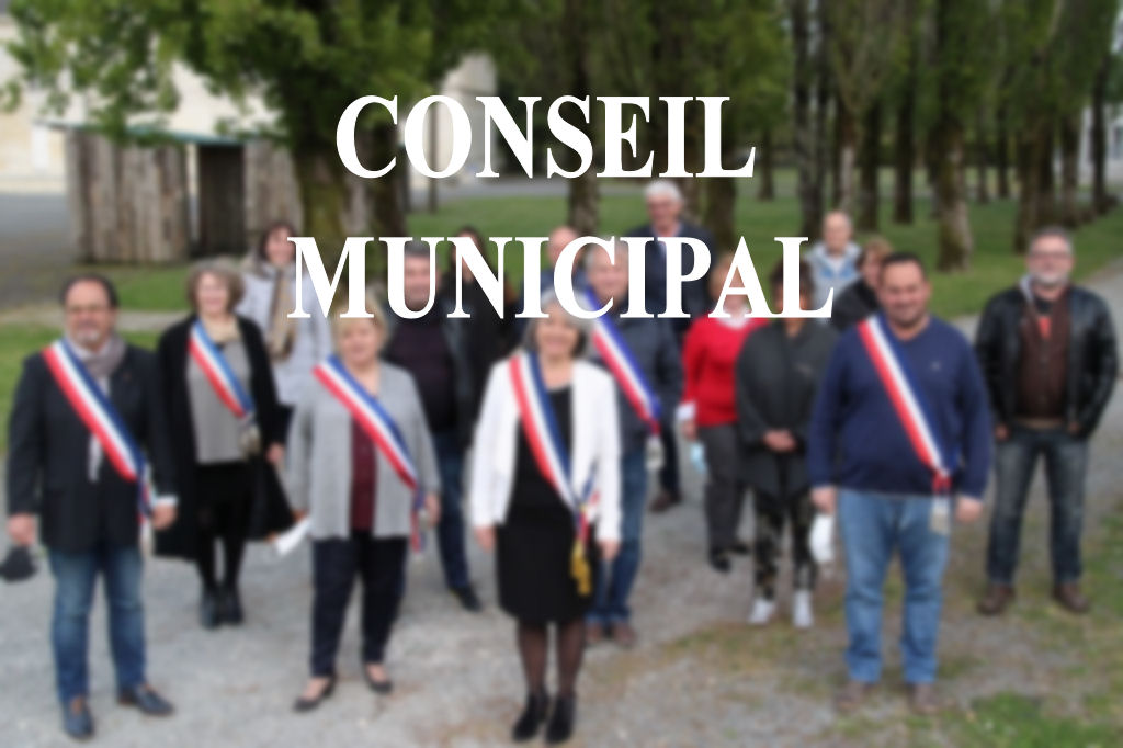 Conseil municipal Thénac17