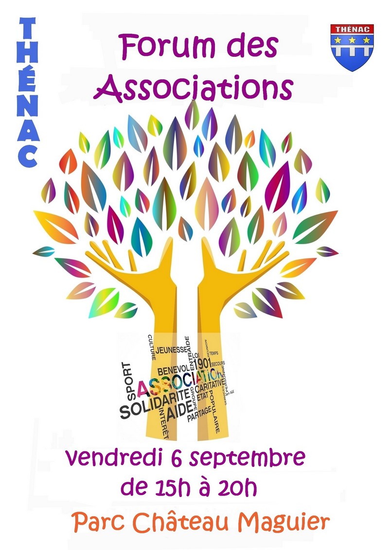 Affiche forum associations 6 sept Thénac17